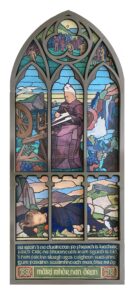 Stained glass window artwork by Alex Hayward