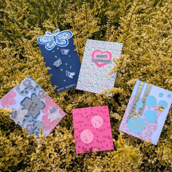 DIY cards from Søstrene Grene